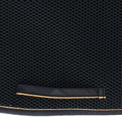 Cal Rei Saddlepad Diamond Jumping Black/Gold