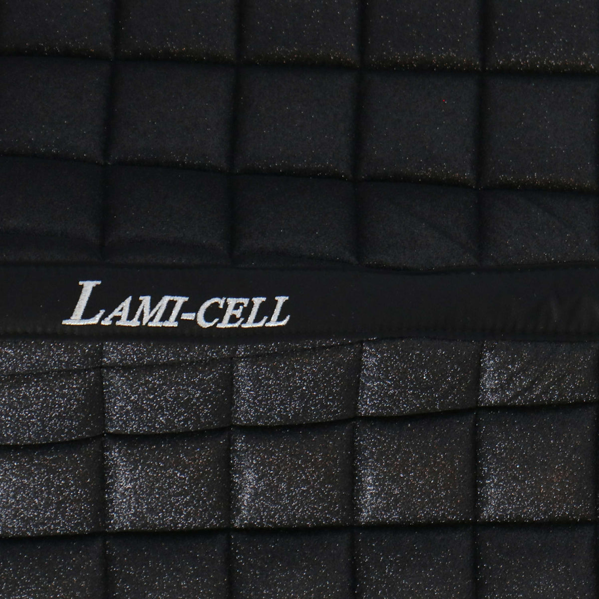 Lami-Cell Saddlepad Sparkling Dressage Black