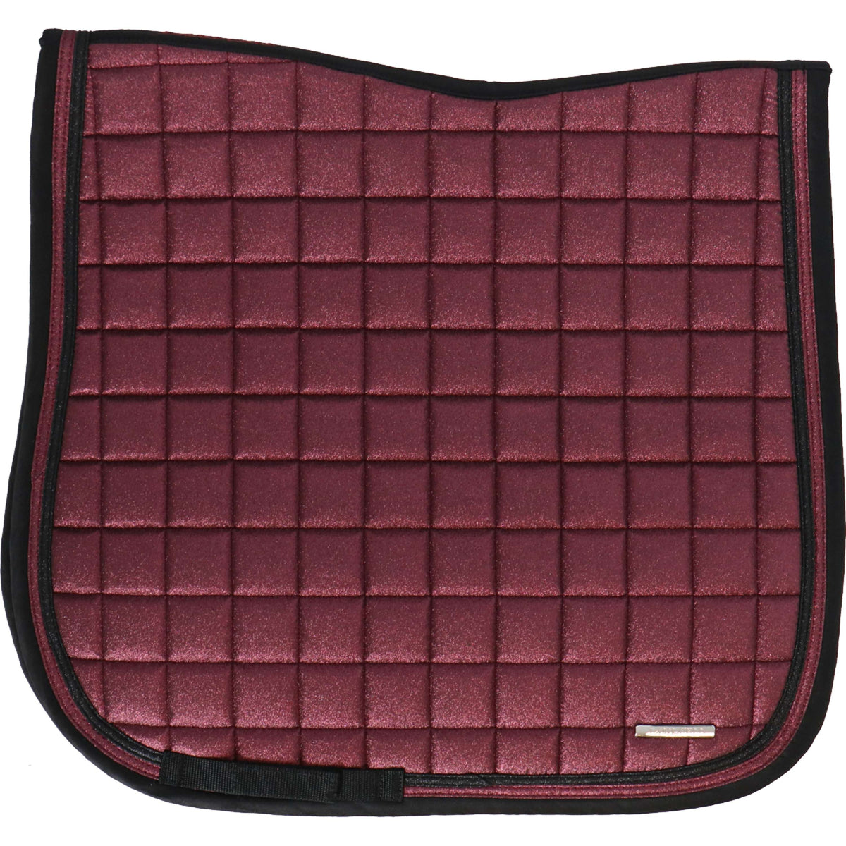 Lami-Cell Saddlepad Sparkling Dressage Bordeaux