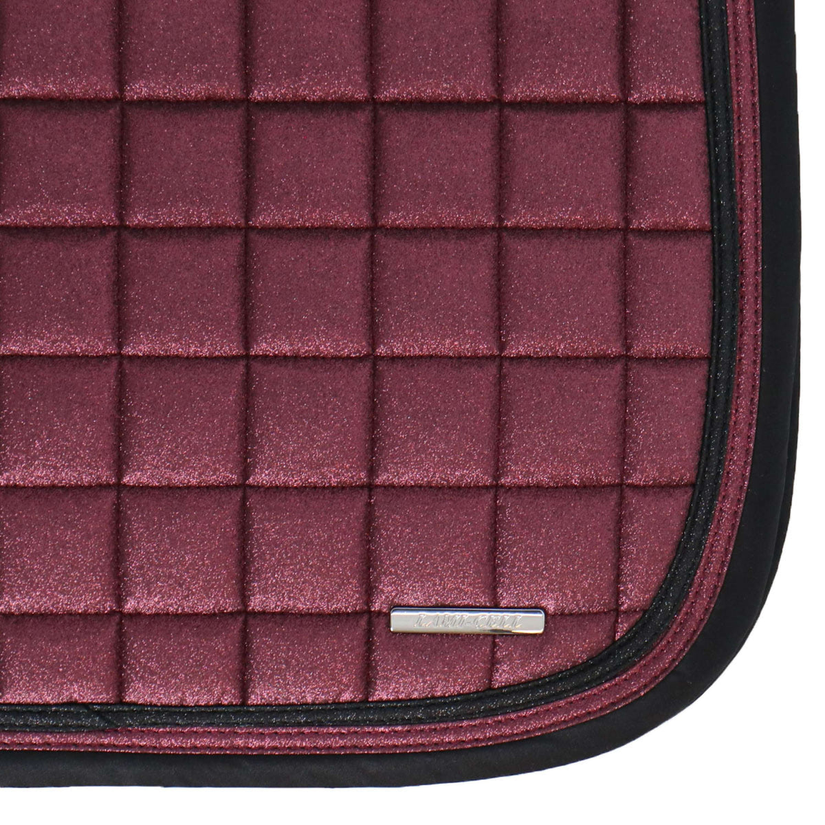 Lami-Cell Saddlepad Sparkling Dressage Bordeaux