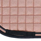 Lami-Cell Saddlepad Sparkling Dressage Old Pink/Black