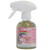 Lucky Horse Glitter Spray Unicorn Gold