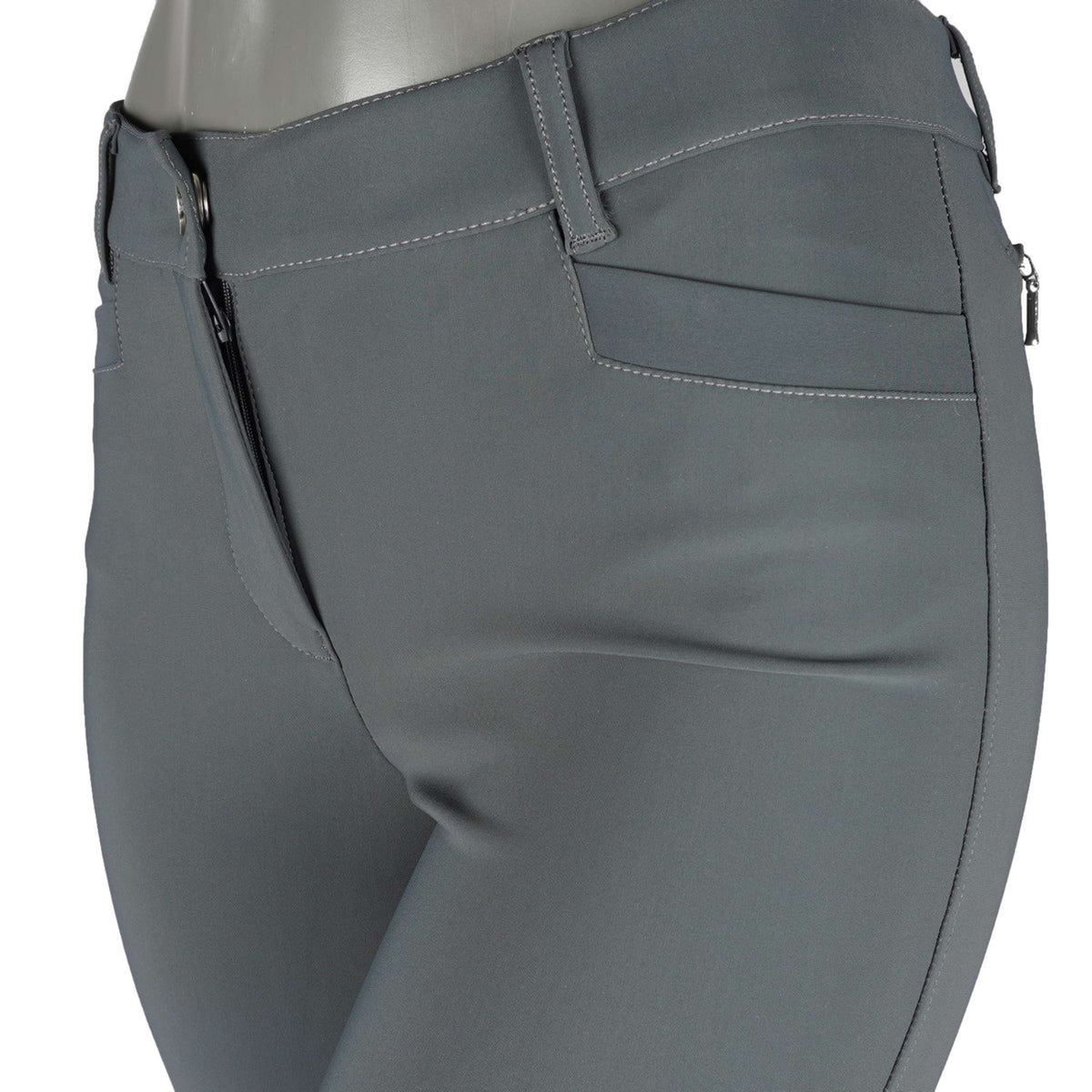 Ego7 Breeches Dressage FG Green Grey