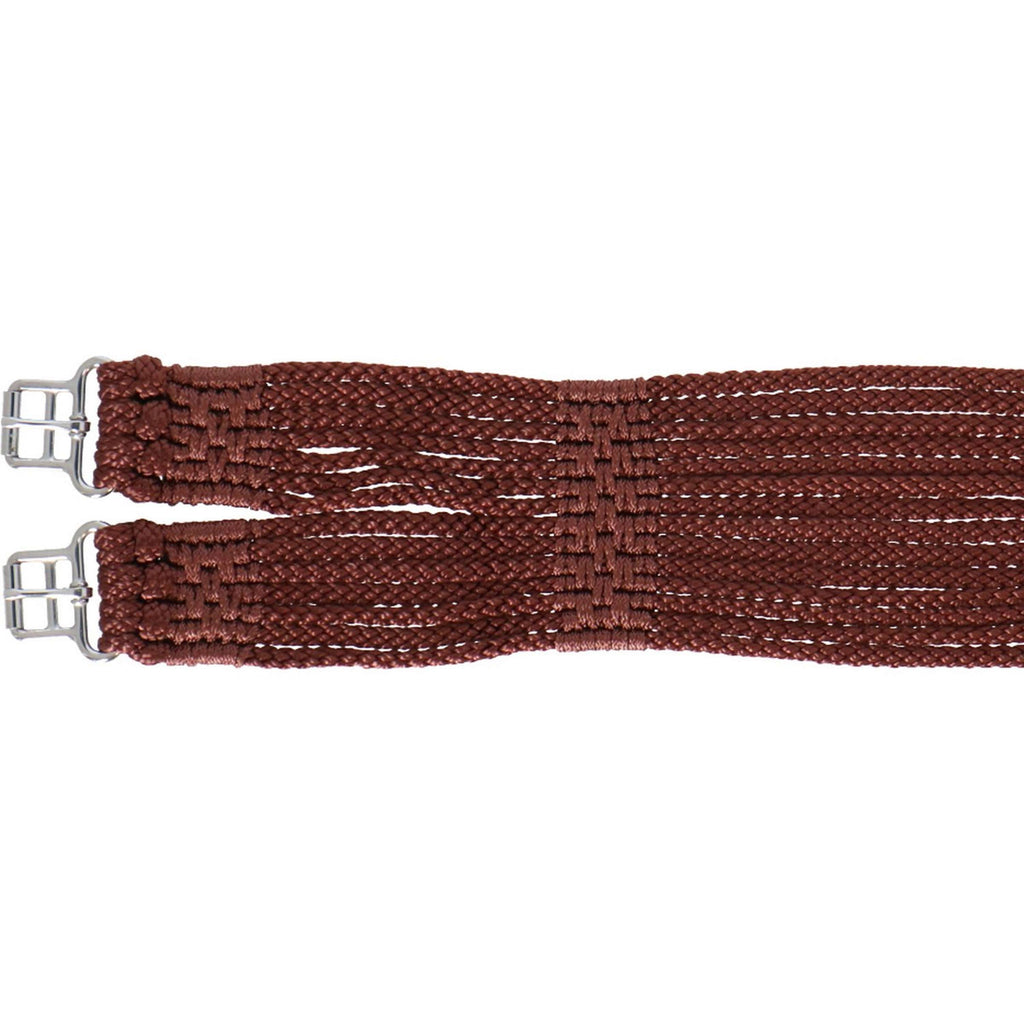 Stübben Cord Girth Stainless Steel Buckle Brown