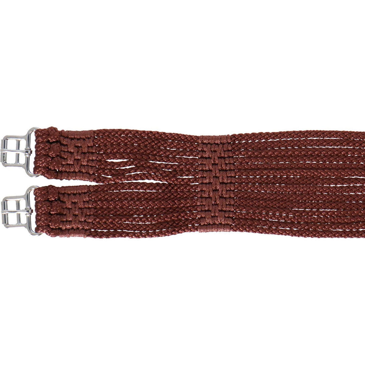 Stübben Cord Girth Stainless Steel Buckle Brown