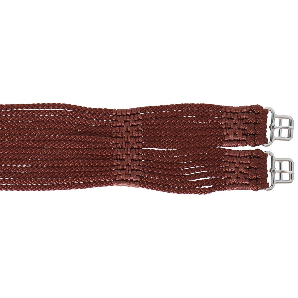 Stübben Cord Girth Stainless Steel Buckle Brown