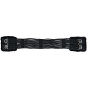 Stübben Cord Girth with Padded Stainless Steel Buckles Black