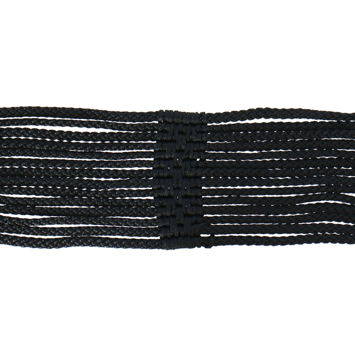 Stübben Cord Girth with Padded Stainless Steel Buckles Black