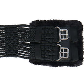 Stübben Cord Girth with Padded Stainless Steel Buckles Black