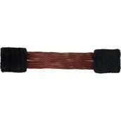 Stübben Cord Girth with Padded Stainless Steel Buckles Brown