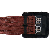 Stübben Cord Girth with Padded Stainless Steel Buckles Brown