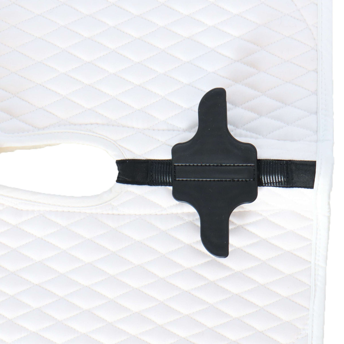 Stübben Saddlepad Streamline Dressage Lambskin White