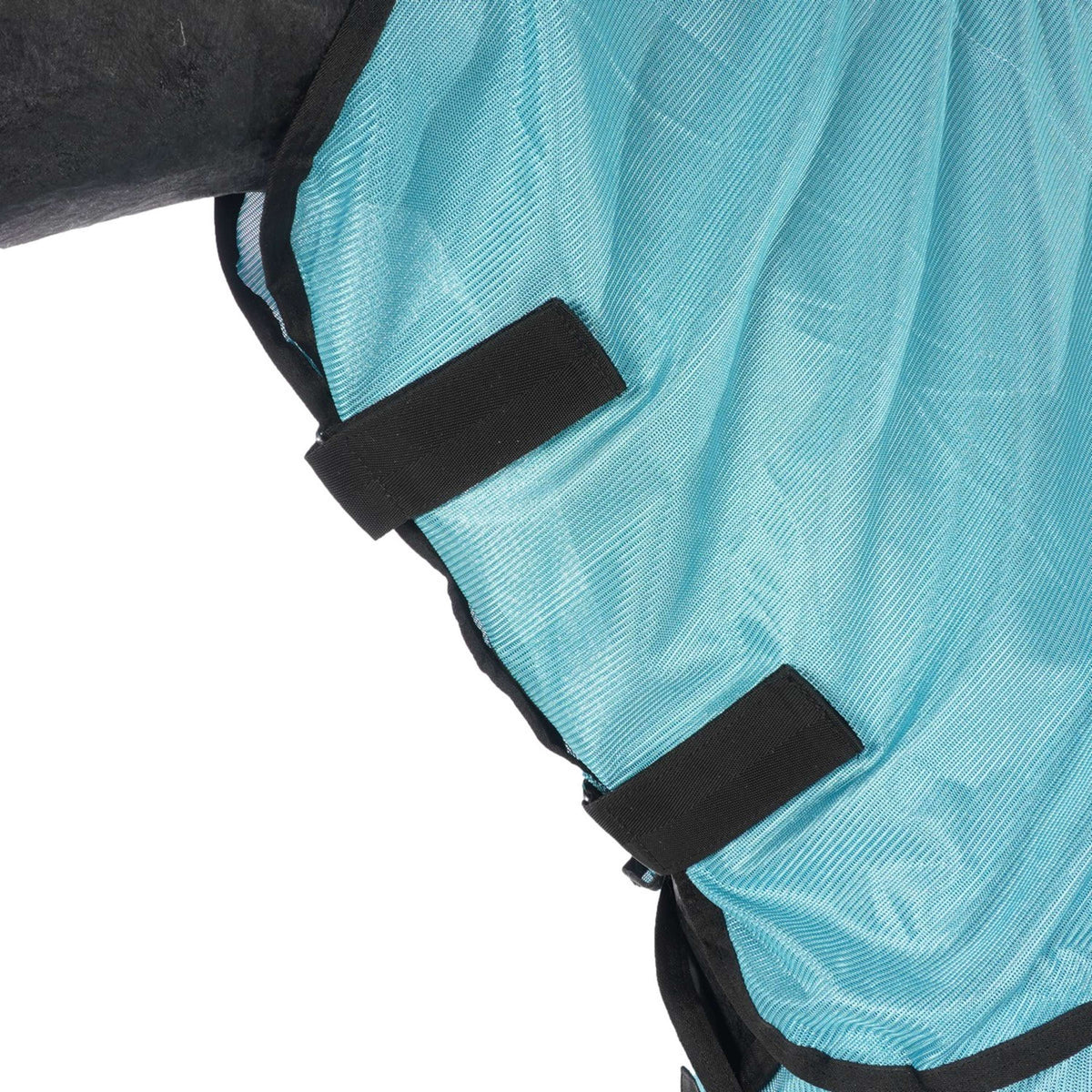 HKM Fly Rug Aqua with a Hood Aqua