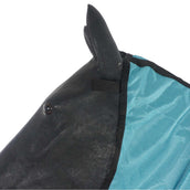 HKM Fly Rug Aqua with a Hood Aqua