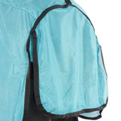 HKM Fly Rug Aqua with a Hood Aqua