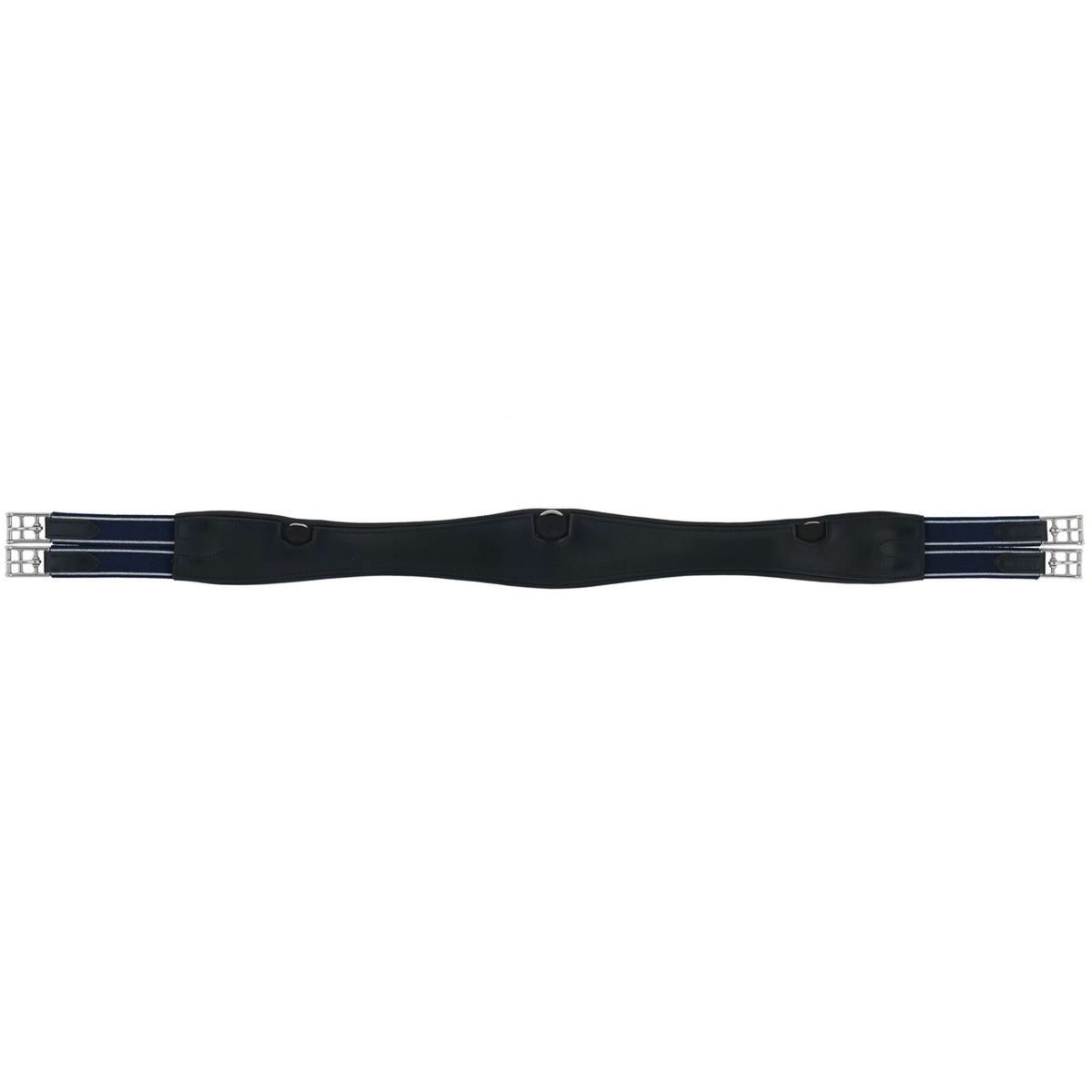 Passier Girth Curved Leather Black