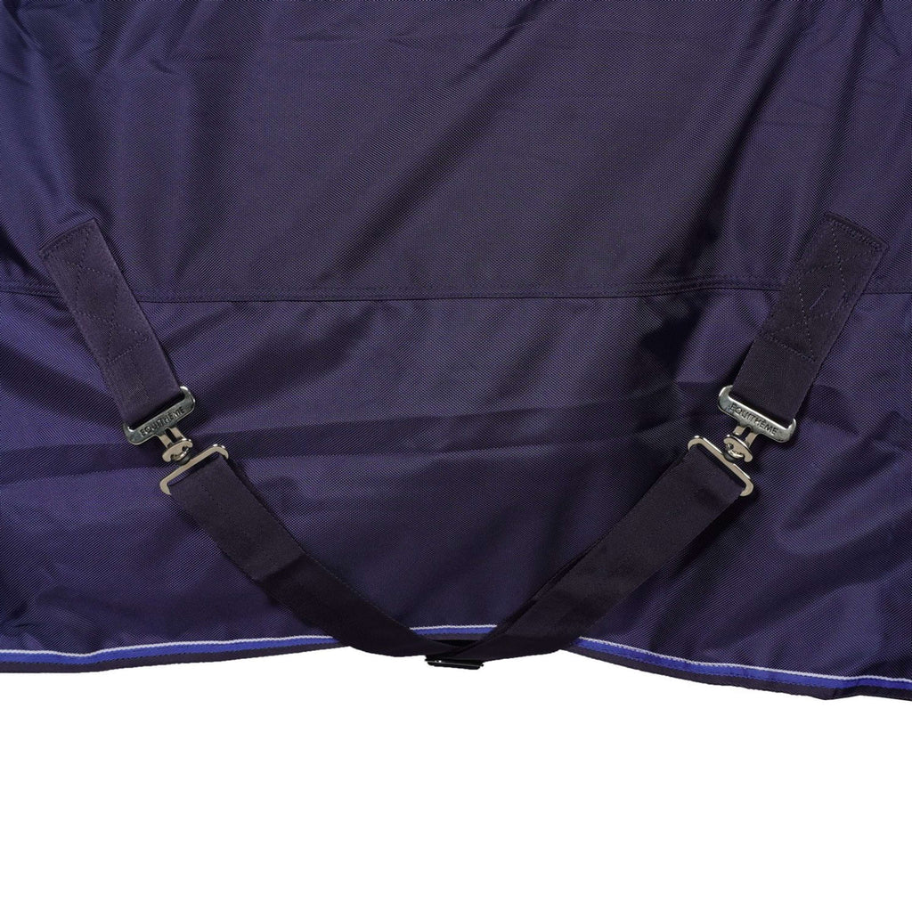 EQUITHÈME Outdoor Rug Pro Series Tyrex 1680D 220g with a Hood Navy