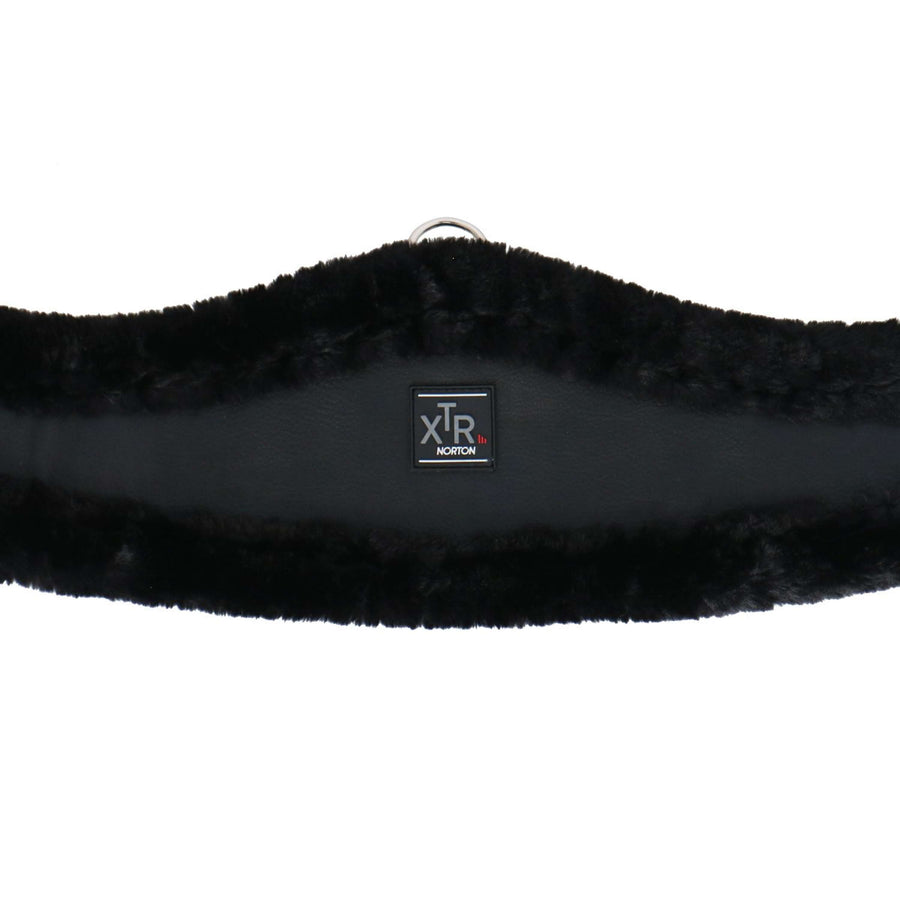 Norton Girth XTR with Synthetic Sheepskin Black