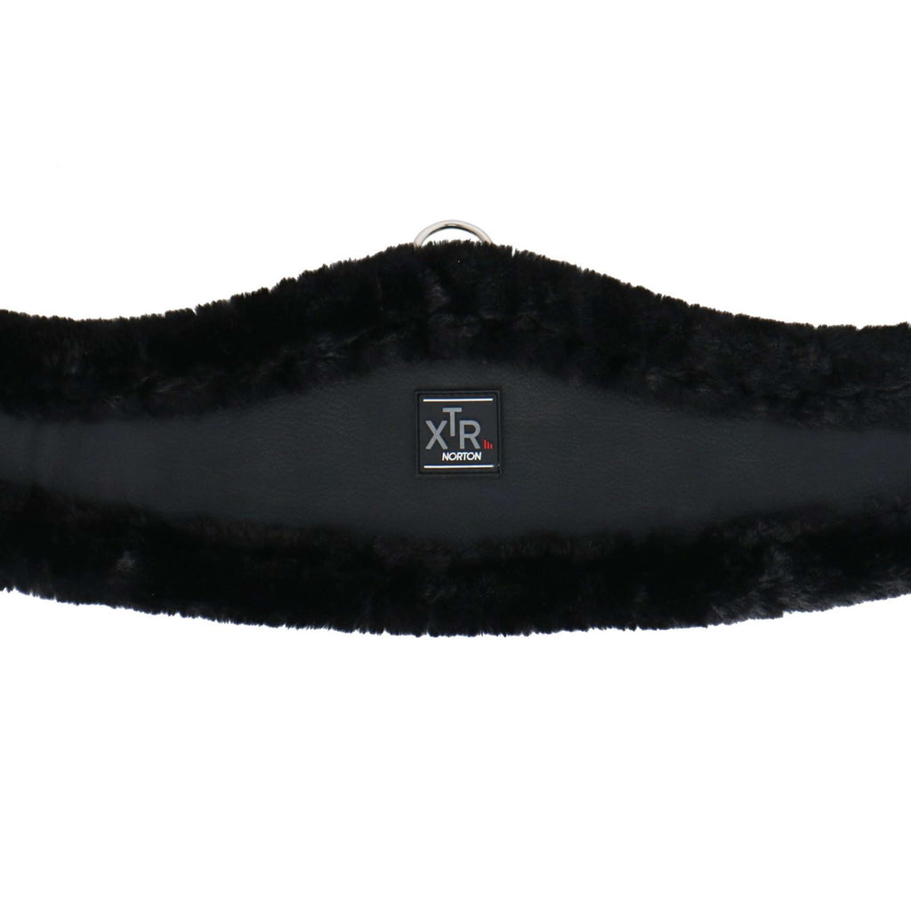 Norton Girth XTR with Synthetic Sheepskin Black