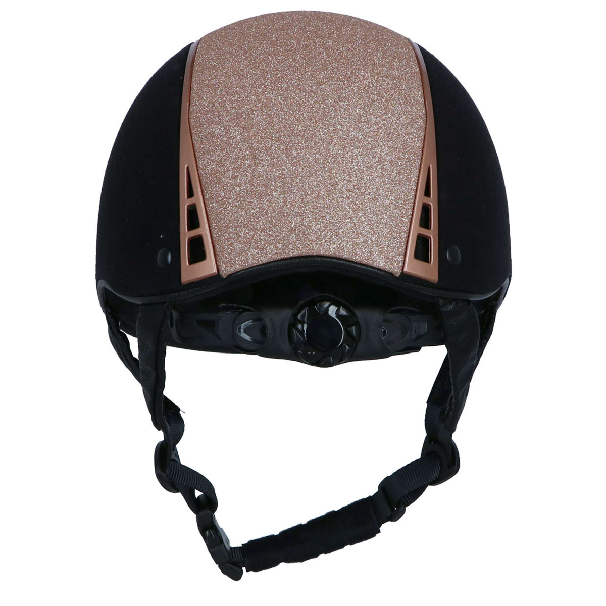 HKM Cap Graz Black/Rosegold