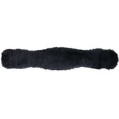 Werner Christ Dressage Girth Anatomic with Fur Black/Anthracite