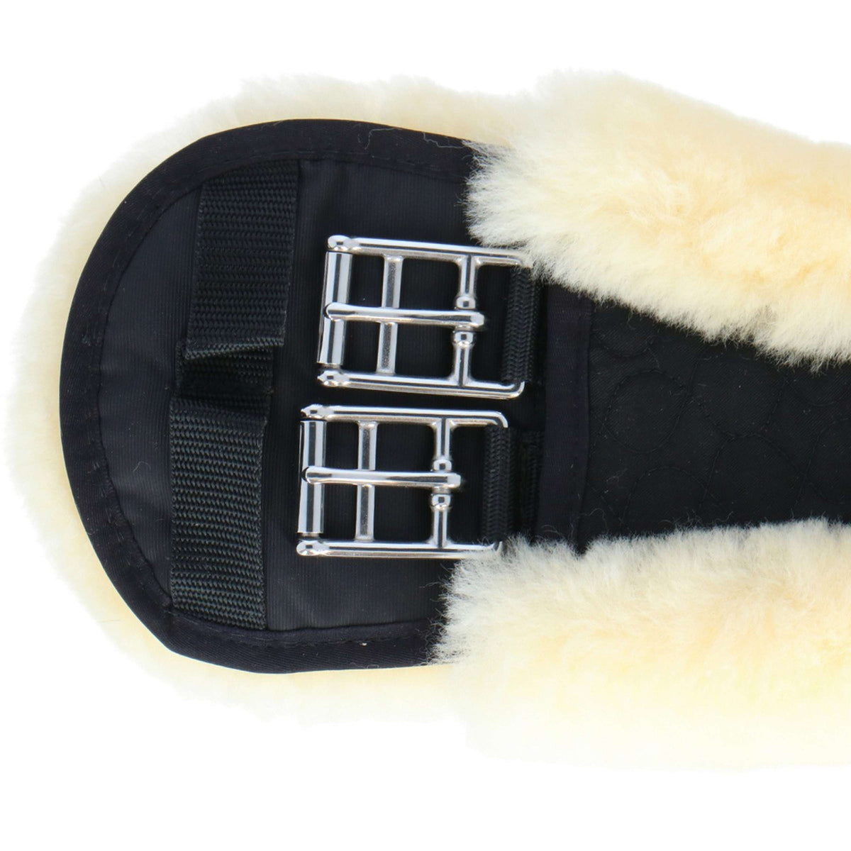 Werner Christ Banana Girth Sheepskin Anatomic Black/Natural