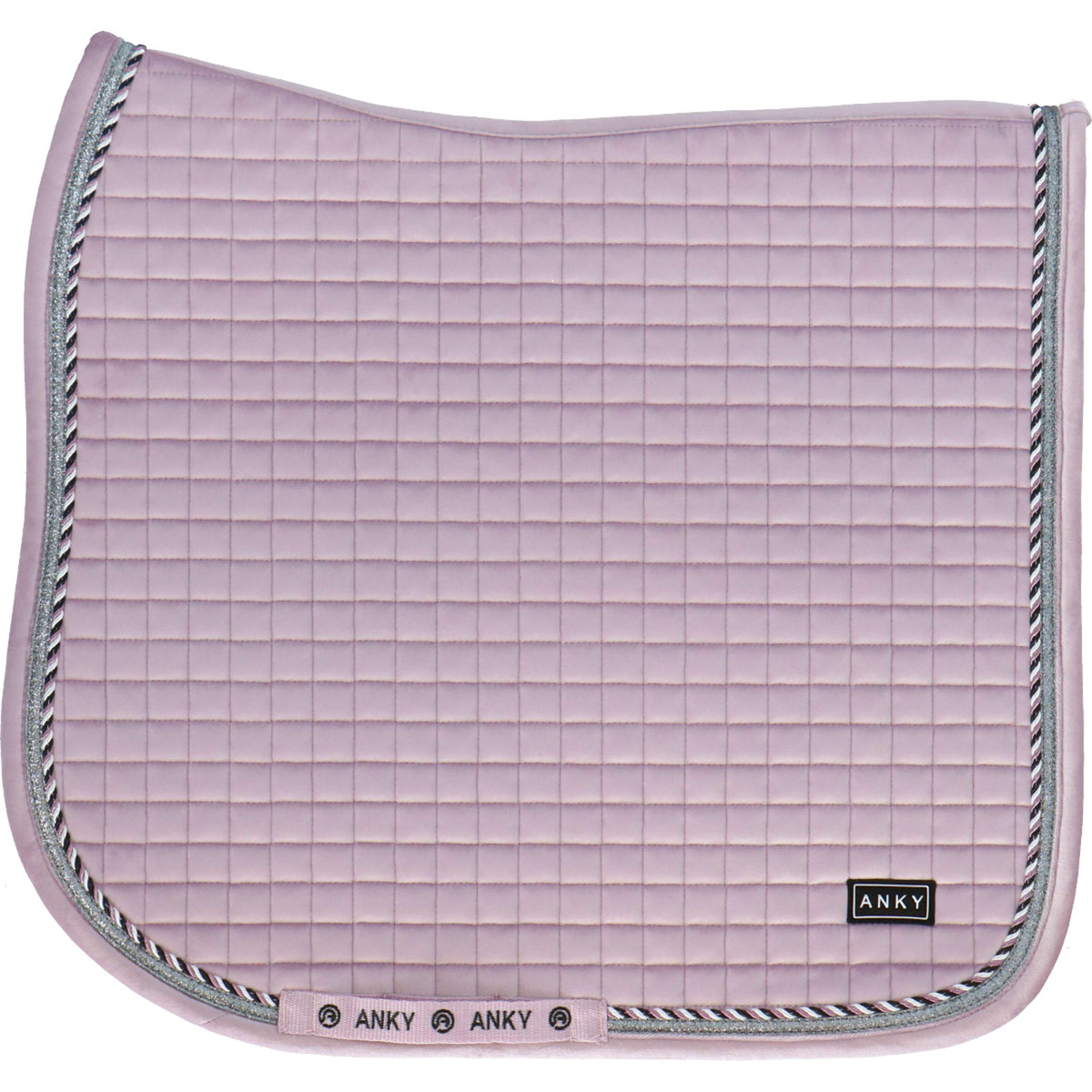 ANKY Saddlepad Velvet Dressage Mauve Shadows