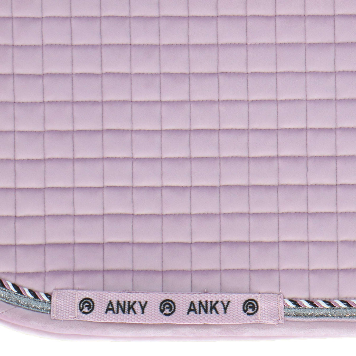 ANKY Saddlepad Velvet Dressage Mauve Shadows