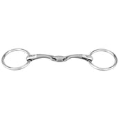 Sprenger Underlay Snaffle Satinox 12mm RVS Double Jointed