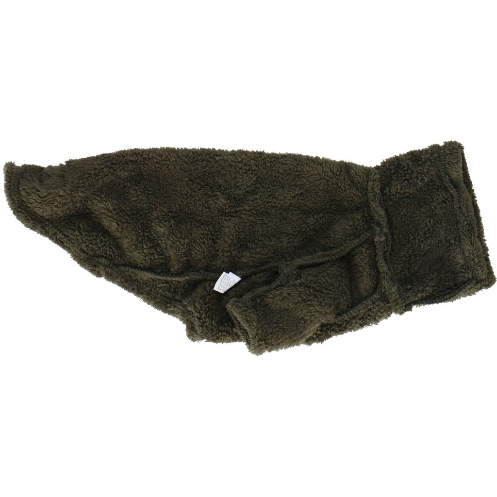 Kentucky Dog Sweater Teddy Fleece Pine Green