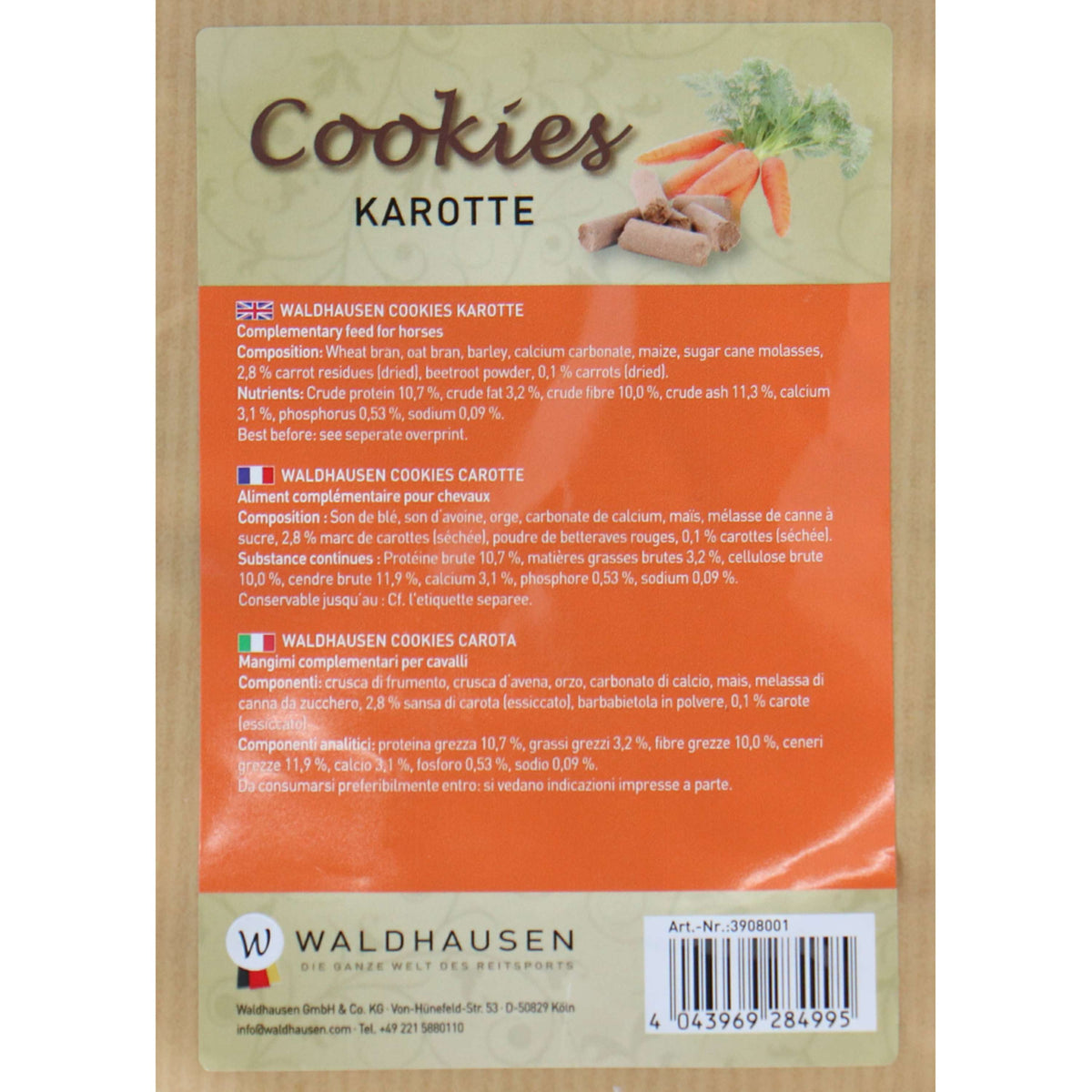 Waldhausen Treat Cookies Carrot