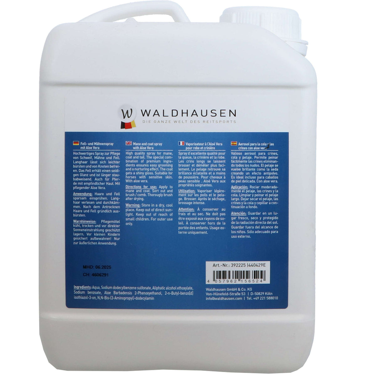 Waldhausen Coat & Mane Spray Aloe Vera