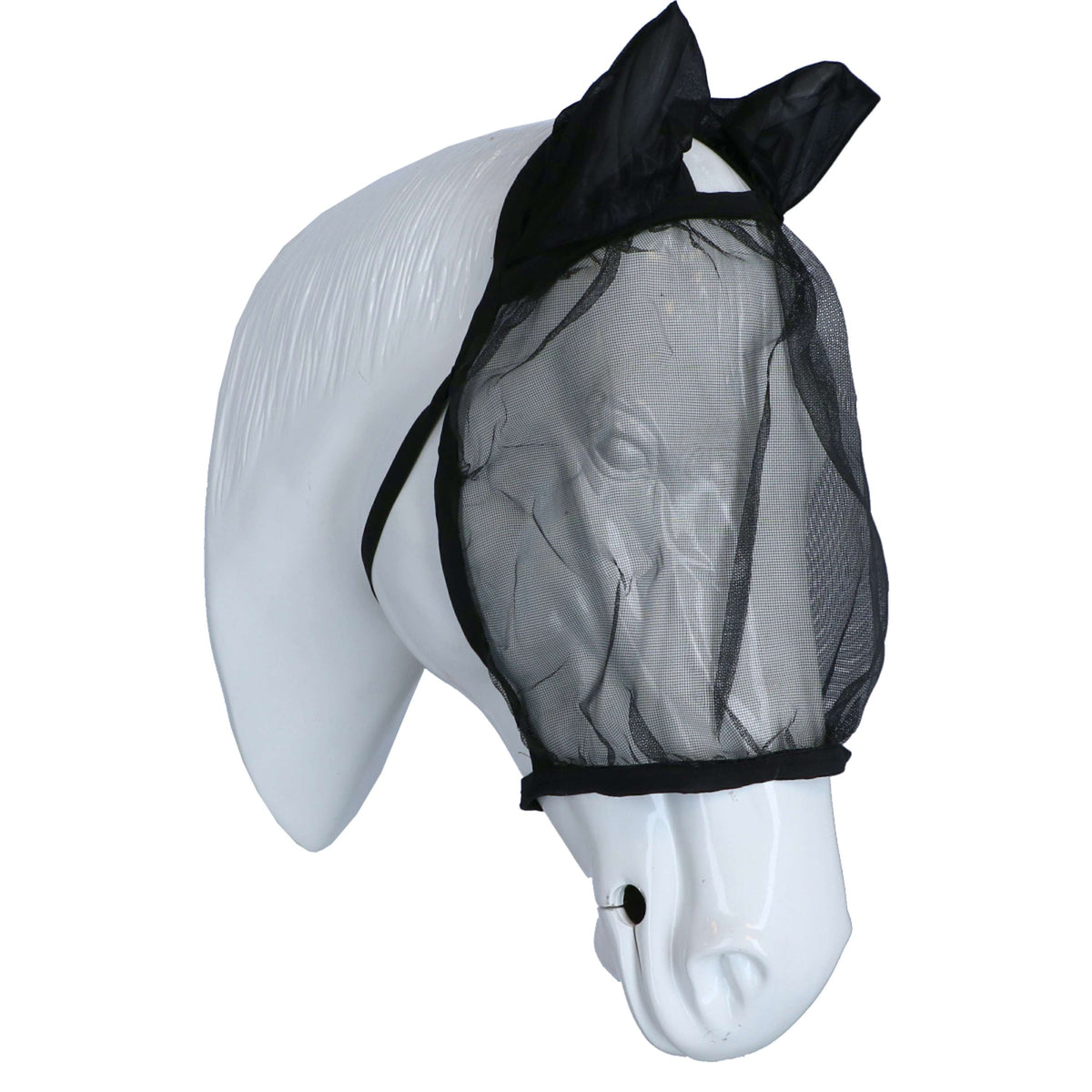 Waldhausen Fly Mask Basic Set of 2 with Ears Black