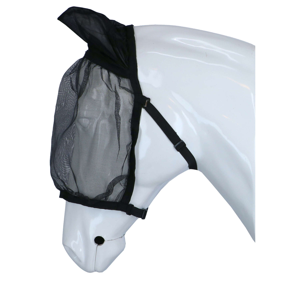 Waldhausen Fly Mask Basic Set of 2 with Ears Black