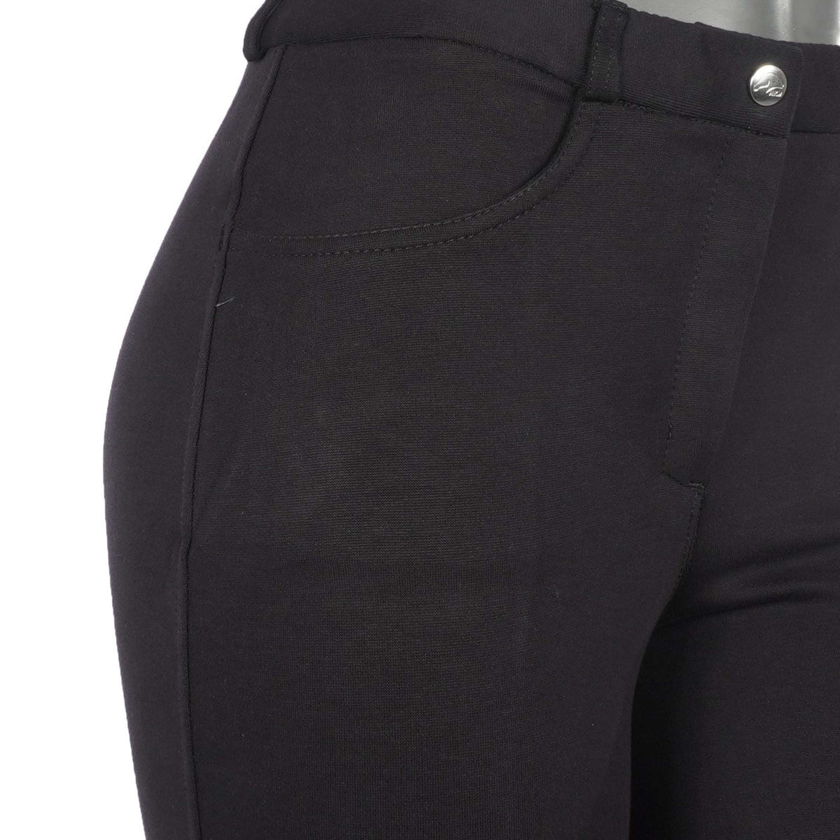 HKM Breeches Kate Silicone Knee Black