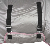 HKM Fly Rug with a Hood Grey