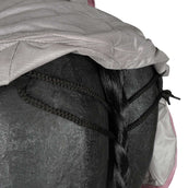 HKM Fly Rug with a Hood Grey