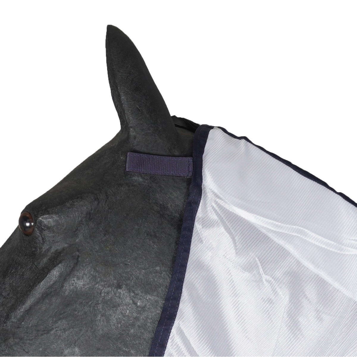 HKM Fly Rug Lyon with Neck Part White