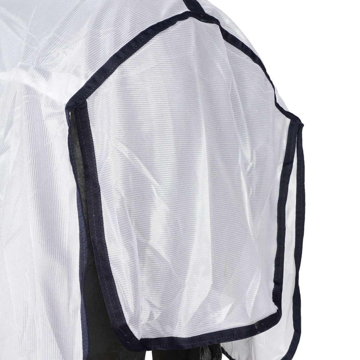 HKM Fly Rug Lyon with Neck Part White