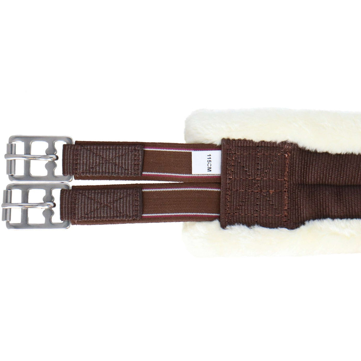 HKM Girth Teddy Brown/Cream