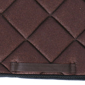 HB Saddlepad Mahonie Glitter Dressage Mahogany