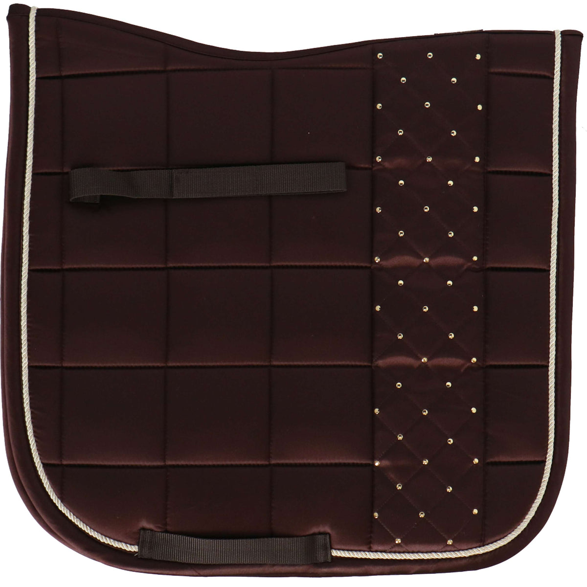 HKM Saddlepad Basil Dressage Darkbrown