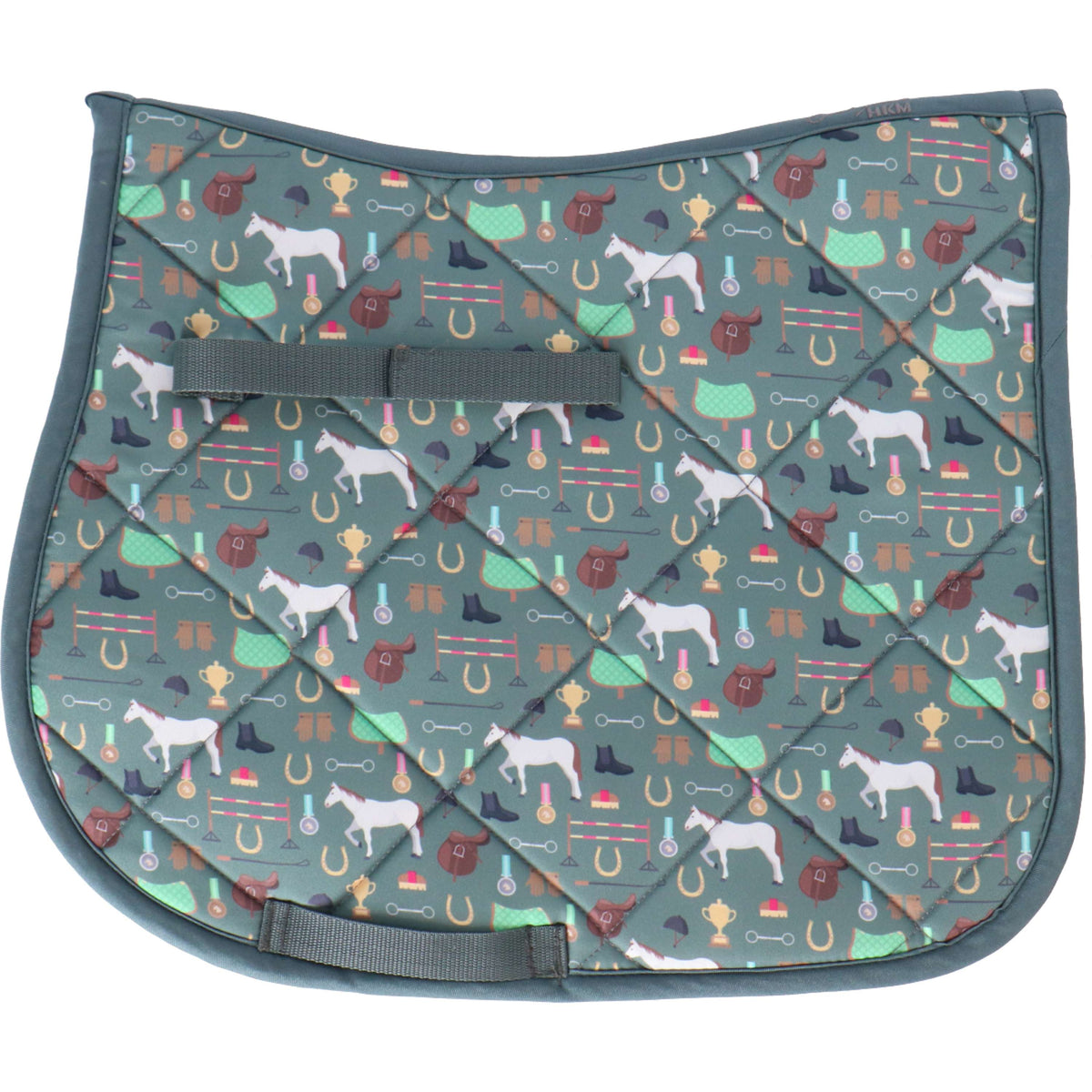 HKM Saddlepad Judy Dressage Green