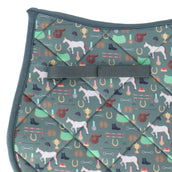 HKM Saddlepad Judy Dressage Green