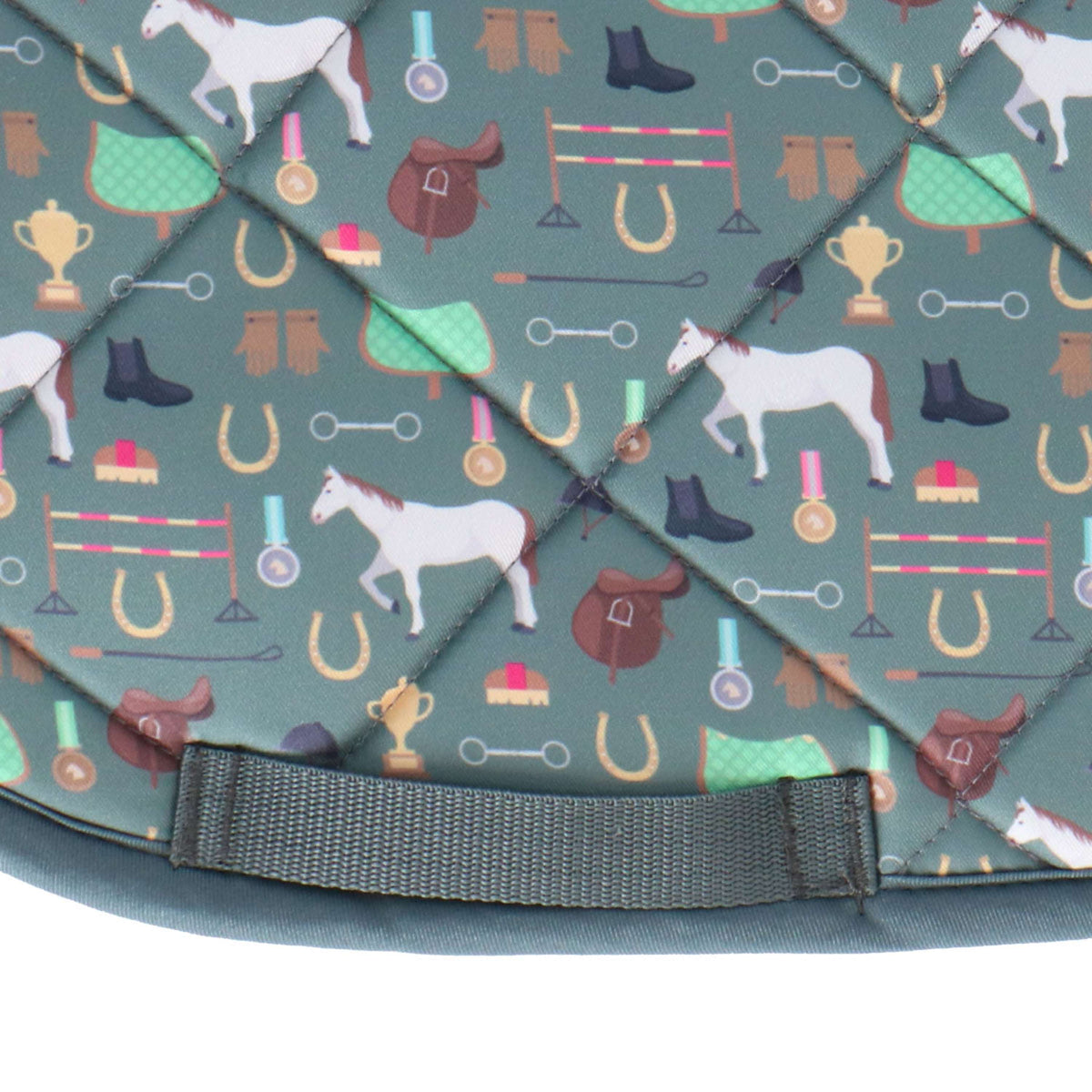 HKM Saddlepad Judy Dressage Green