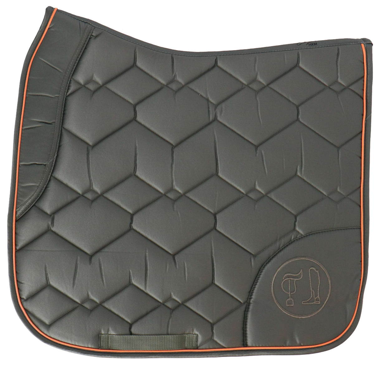 HKM Saddlepad Lyon Dressage Olive Green