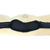 Catago Dressage Girth Faux Fur Black