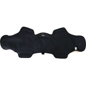 Catago Dressage Girth Faux Fur Black