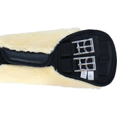 Catago Dressage Girth Faux Fur Black