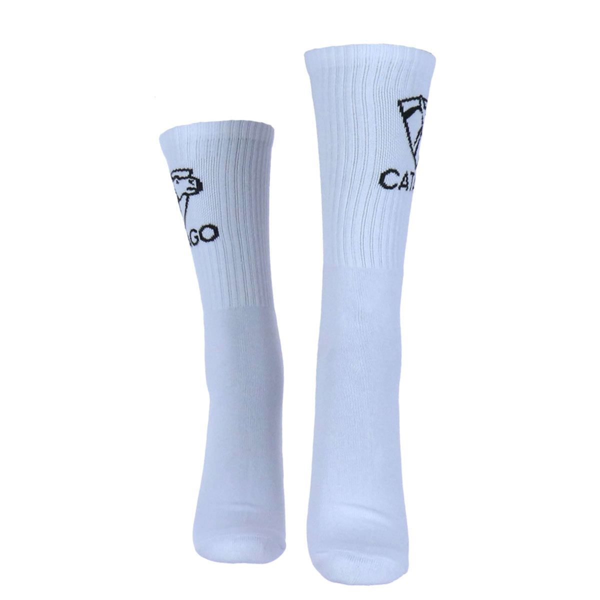 Catago Socks Polly Logo White